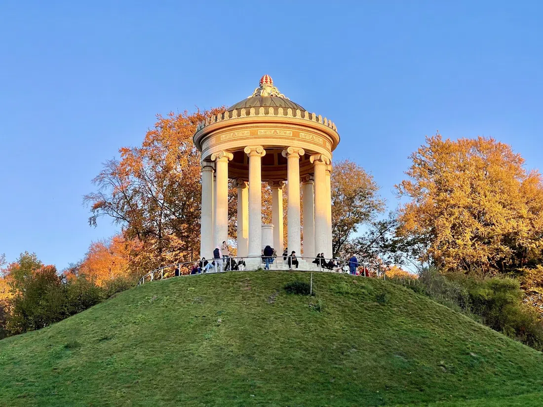 Temple of Venus (Venustempel), terrace gardens, Munich
