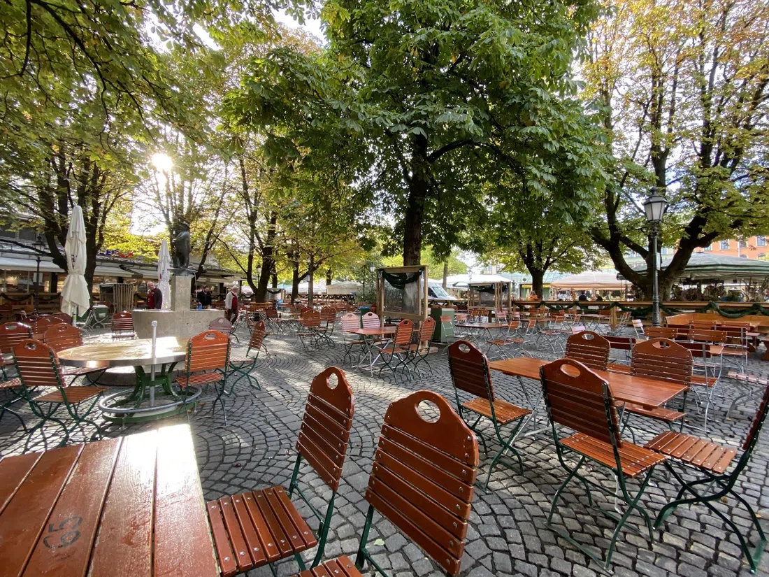 Biergarten am Viktualienmarkt, 慕尼黑