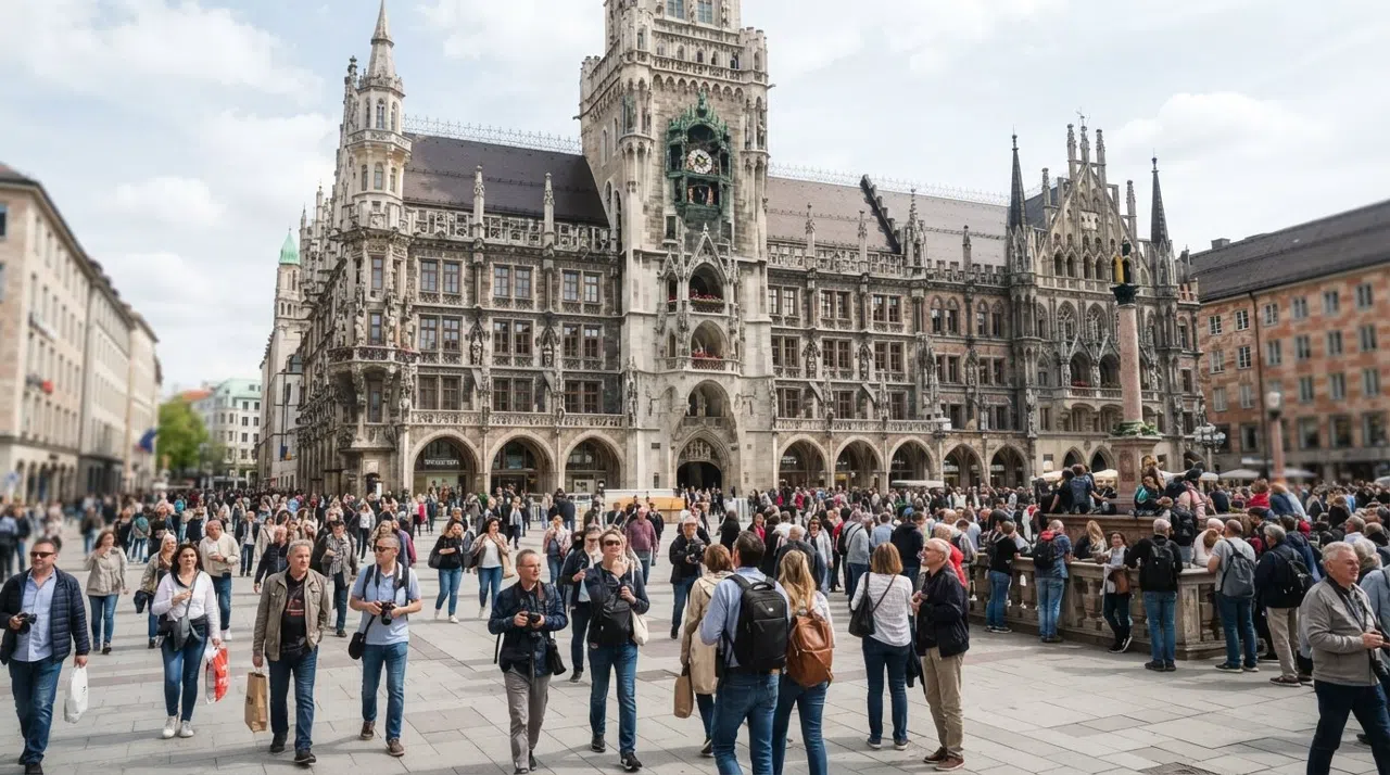 Altstadt, Múnich: el casco antiguo que aún funciona con almuerzo, cerveza y campanas